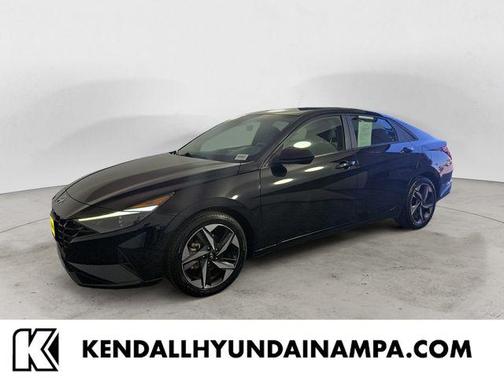 Phantom Black 2023 Hyundai ELANTRA SEL