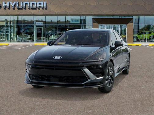 Black 2026 Hyundai SONATA Hybrid Blue