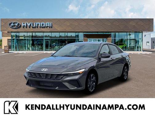 Gray 2026 Hyundai ELANTRA SEL Sport