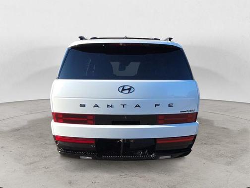 White 2026 Hyundai SANTA FE HEV Calligraphy