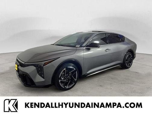 Steel Gray 2025 Kia K4 GT-Line