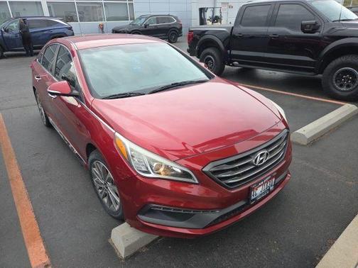 Venetian Red 2015 Hyundai SONATA Sport