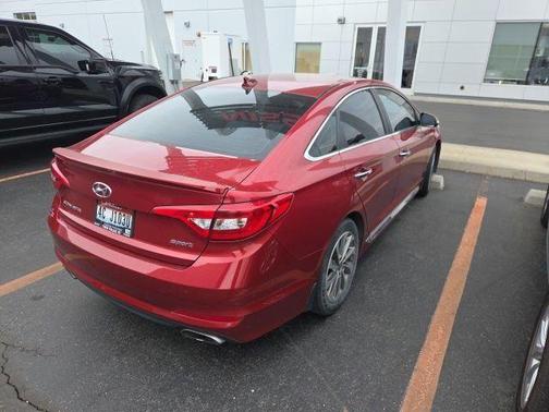 Venetian Red 2015 Hyundai SONATA Sport