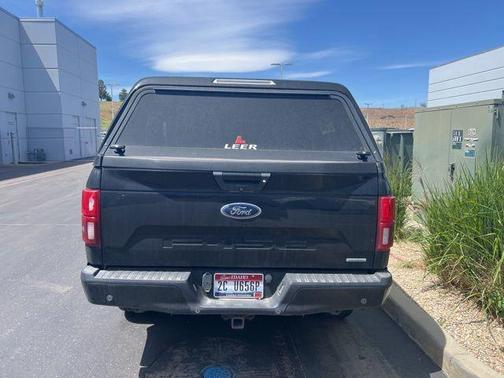 Shadow Black 2018 Ford F-150 XLT