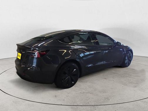 Stealth Gray 2025 Tesla Model 3 Long Range