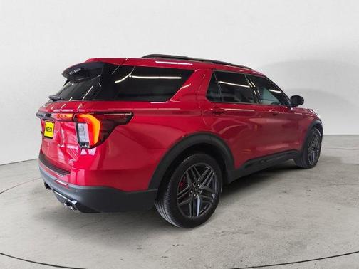Red Metallic 2025 Ford Explorer ST