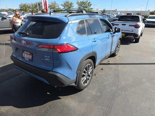 Blue 2026 Toyota Corolla Cross XLE