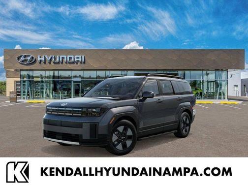 Gray 2026 Hyundai SANTA FE HEV SEL