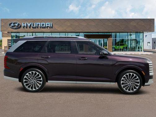 Maroon 2026 Hyundai Palisade Hybrid Calligraphy