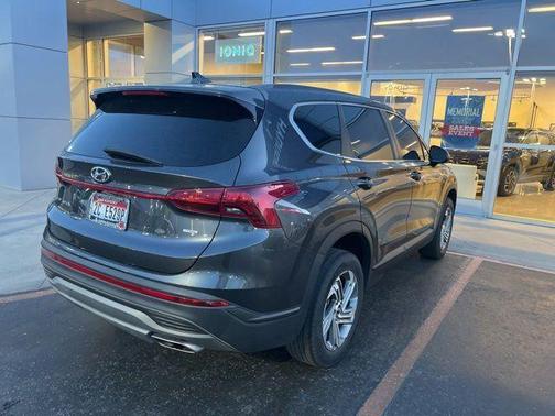 Gray 2022 Hyundai SANTA FE SE