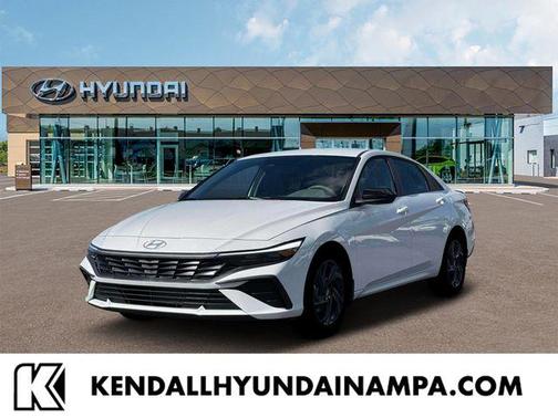 White 2026 Hyundai ELANTRA SEL Sport
