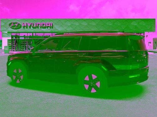 Blue 2026 Hyundai SANTA FE HEV SEL