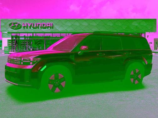 Blue 2026 Hyundai SANTA FE HEV SEL