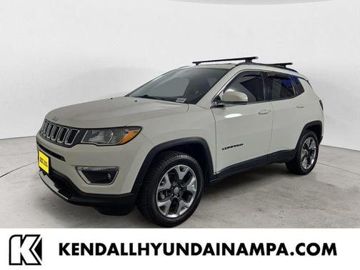 White Clearcoat 2019 Jeep Compass Limited