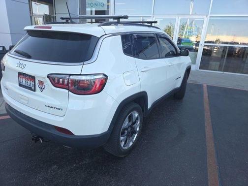 White Clearcoat 2019 Jeep Compass Limited