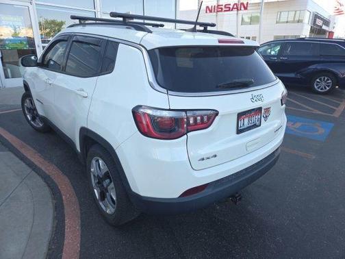 White Clearcoat 2019 Jeep Compass Limited