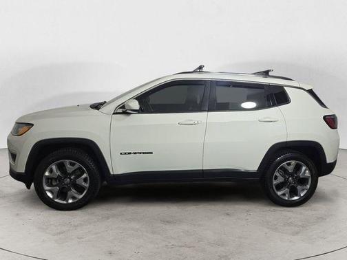 White Clearcoat 2019 Jeep Compass Limited