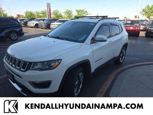 White Clearcoat 2019 Jeep Compass Limited
