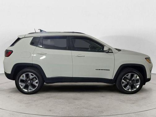 White Clearcoat 2019 Jeep Compass Limited