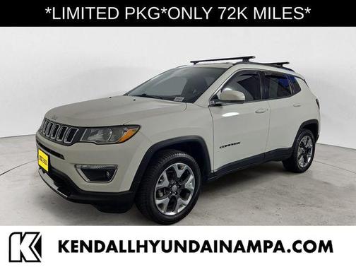 White Clearcoat 2019 Jeep Compass Limited