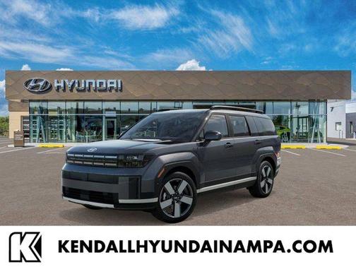 Gray 2026 Hyundai SANTA FE HEV Limited