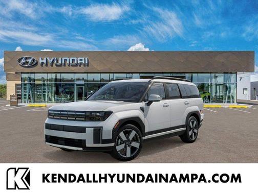 White 2026 Hyundai SANTA FE HEV Limited