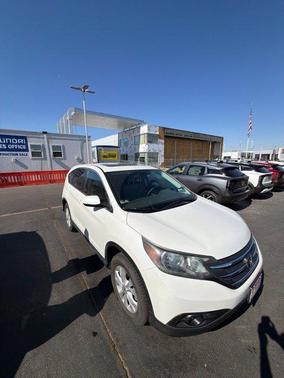 White 2013 Honda CR-V EX
