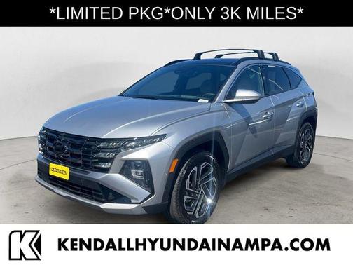 Shimmering Silver 2025 Hyundai TUCSON Limited