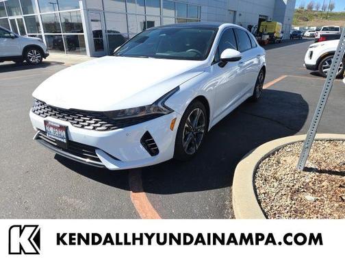 Glacial White Pearl 2023 Kia K5 EX