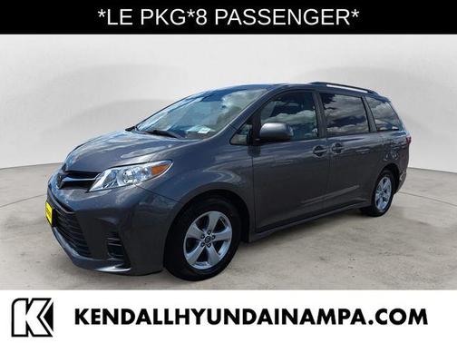 Predawn Gray Mica 2018 Toyota Sienna LE