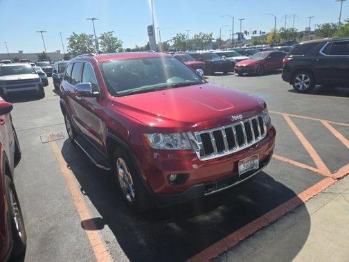 Deep Cherry Red Crystal Pearlcoat 2012 Jeep Grand Cherokee Limited