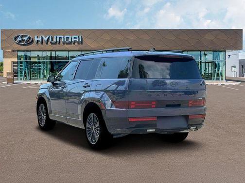 Blue 2026 Hyundai SANTA FE HEV Calligraphy