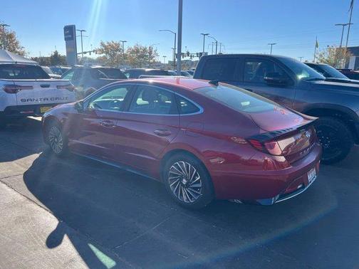 Red 2023 Hyundai SONATA Hybrid SEL