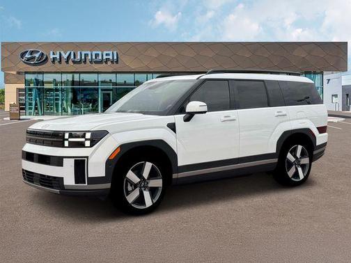 White 2026 Hyundai SANTA FE HEV Limited