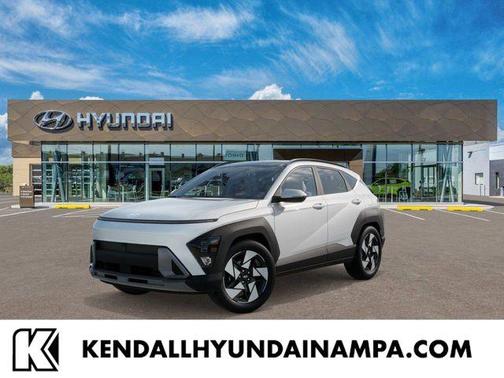 White 2026 Hyundai KONA SEL Sport