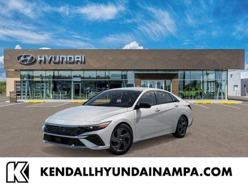 White 2026 Hyundai ELANTRA SEL Sport