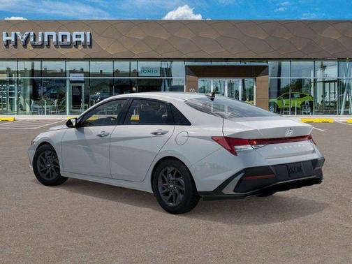 White Pearl 2026 Hyundai ELANTRA HEV Blue