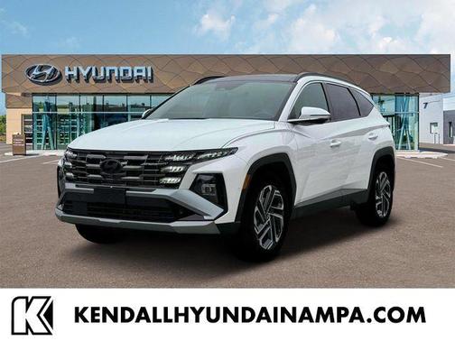 White Pearl 2025 Hyundai TUCSON Limited