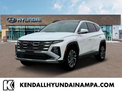 White Pearl 2025 Hyundai TUCSON Limited