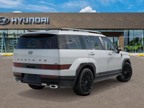White 2027 Hyundai SANTA FE Calligraphy