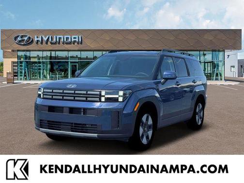 Blue 2026 Hyundai SANTA FE HEV SEL