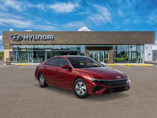 Red 2026 Hyundai ELANTRA SE