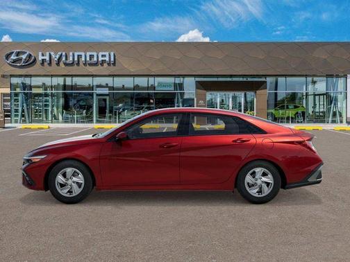 Red 2026 Hyundai ELANTRA SE