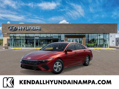 Red 2026 Hyundai ELANTRA SE