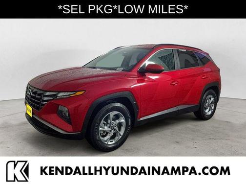 Calypso Red 2022 Hyundai TUCSON SEL