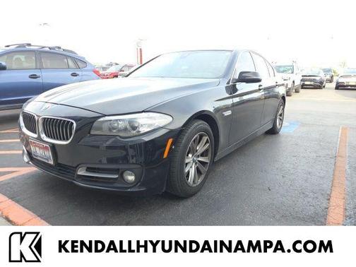 Jet Black 2015 BMW 528 i
