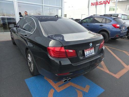 Jet Black 2015 BMW 528 i