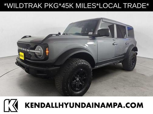 Gray 2021 Ford Bronco Wildtrak