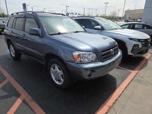 Bluestone Metallic 2007 Toyota Highlander Sport