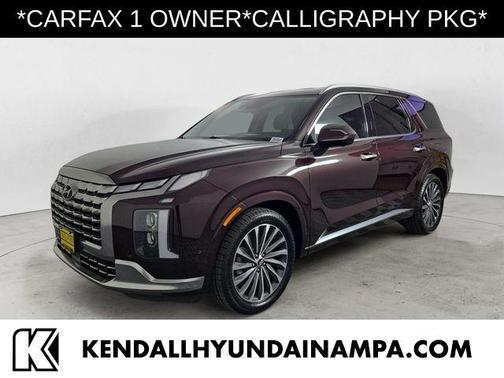 Burgundy 2025 Hyundai PALISADE Calligraphy